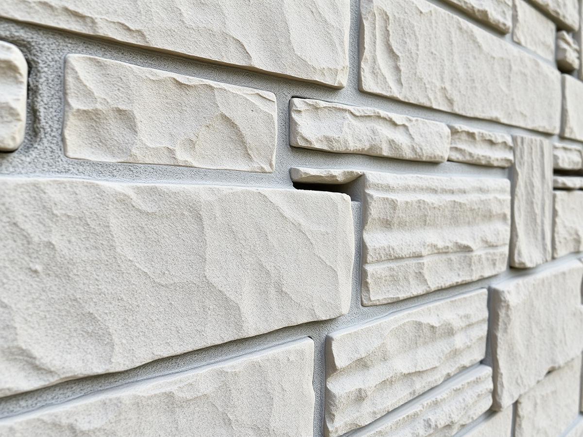 Détail de mur en pierre naturelle